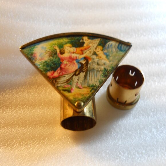 Vintage - Stratton Fan Mirror and Lipstick Holder  11-30 - Picture 5 of 6